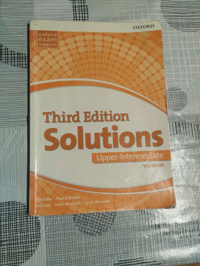 Solutions 3rd Edition Upper-Intermediate. Workbook