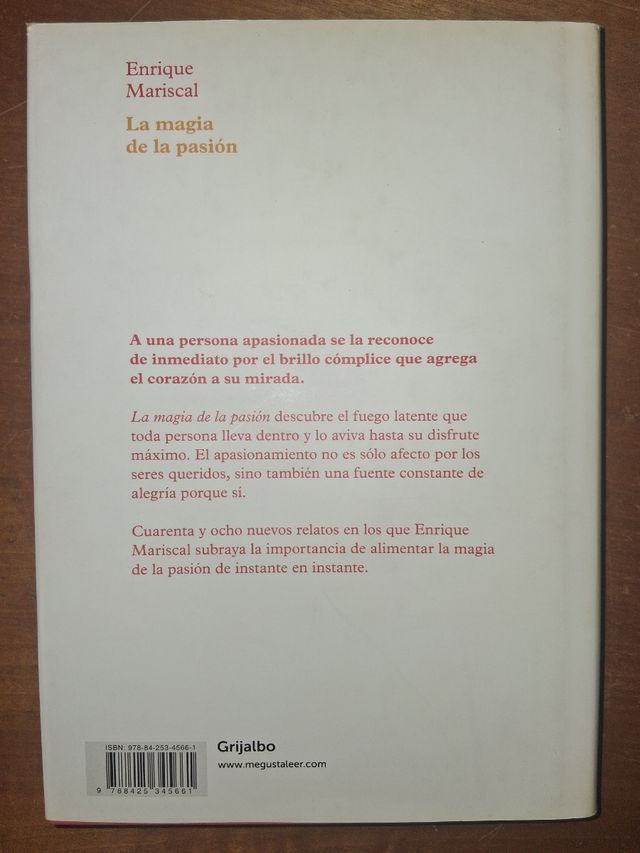 La magia de la pasion, Enrique Mariscal