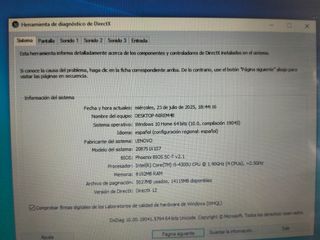 Portátil Lenovo Thinkpad Negro