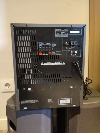 Minicadena Kenwood | Gris plata. Leer antes