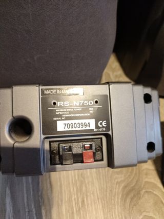 Minicadena Kenwood | Gris plata. Leer antes