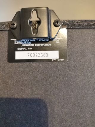 Minicadena Kenwood | Gris plata. Leer antes