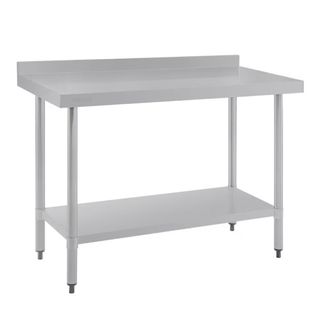 Mesa acero inox desmontable Vogue.