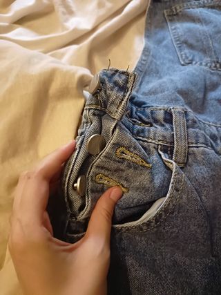 Peto vaquero azul claro