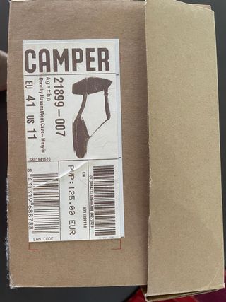 Zapatos Camper Beige - T.41
