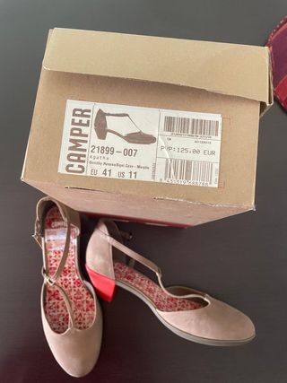 Zapatos Camper Beige - T.41