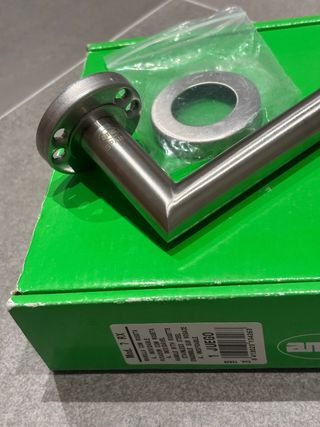 Manilla puerta plata - derecha