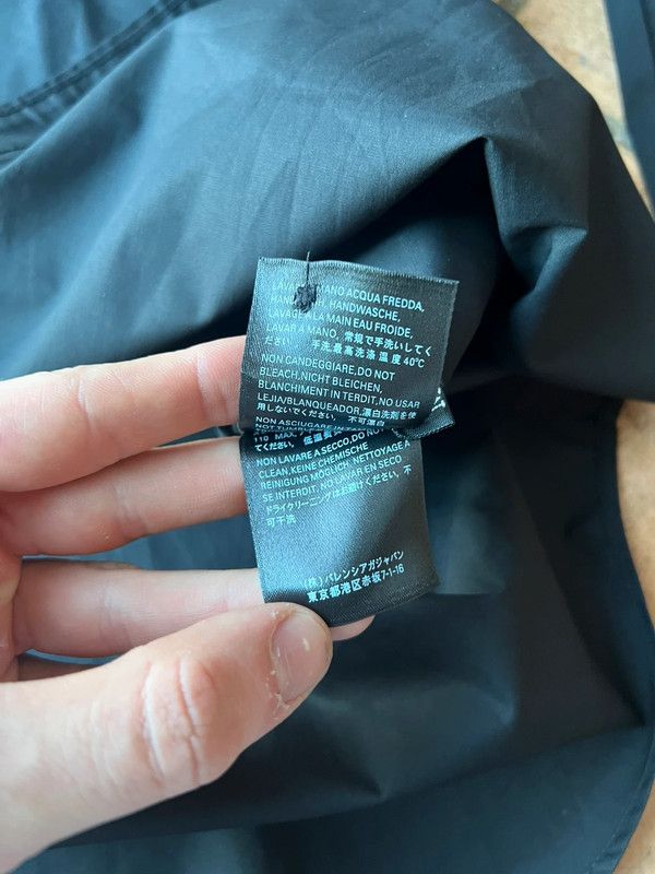 Camicia Balenciaga nera tg M