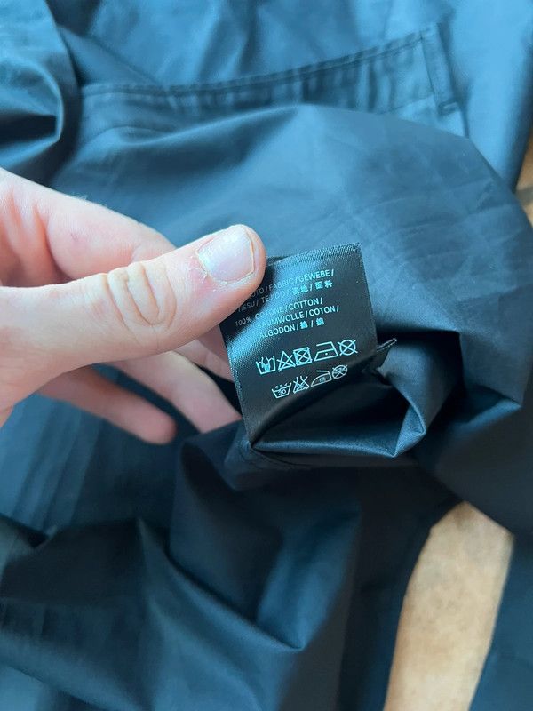 Camicia Balenciaga nera tg M