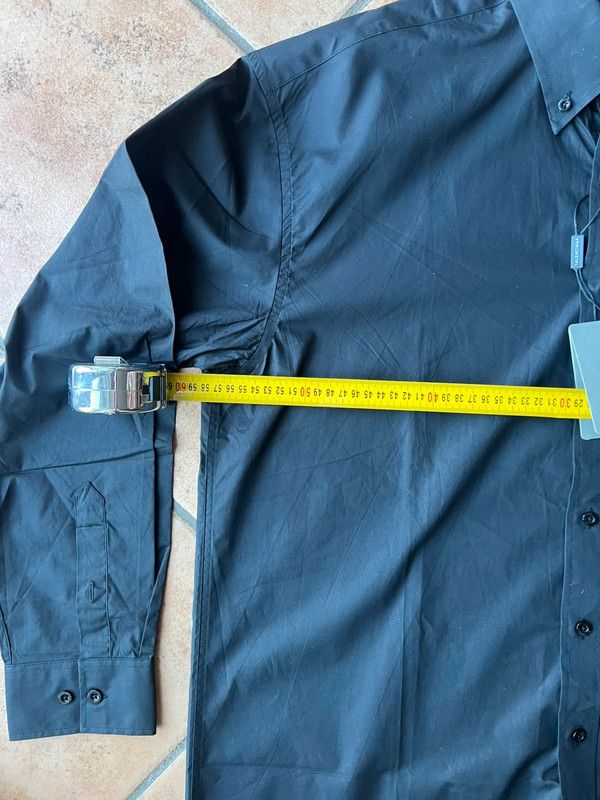 Camicia Balenciaga nera tg M