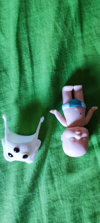 Mini bambola neonato - Cappellino cane