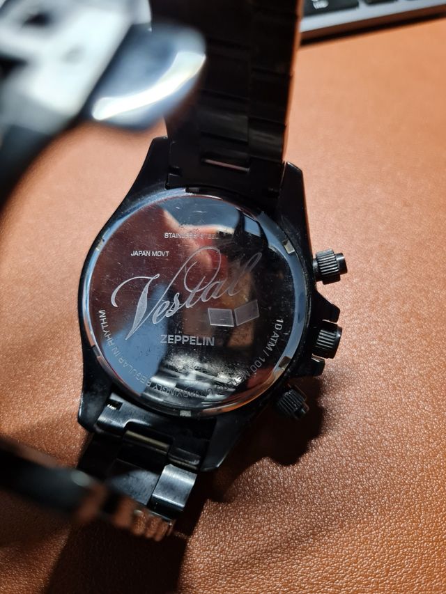 Reloj Vestal Zeppelin negro