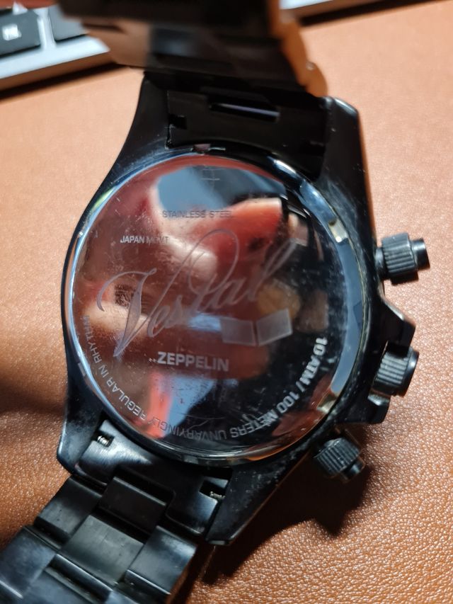 Reloj Vestal Zeppelin negro