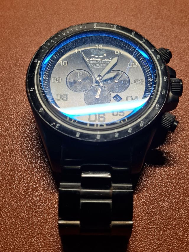 Reloj Vestal Zeppelin negro