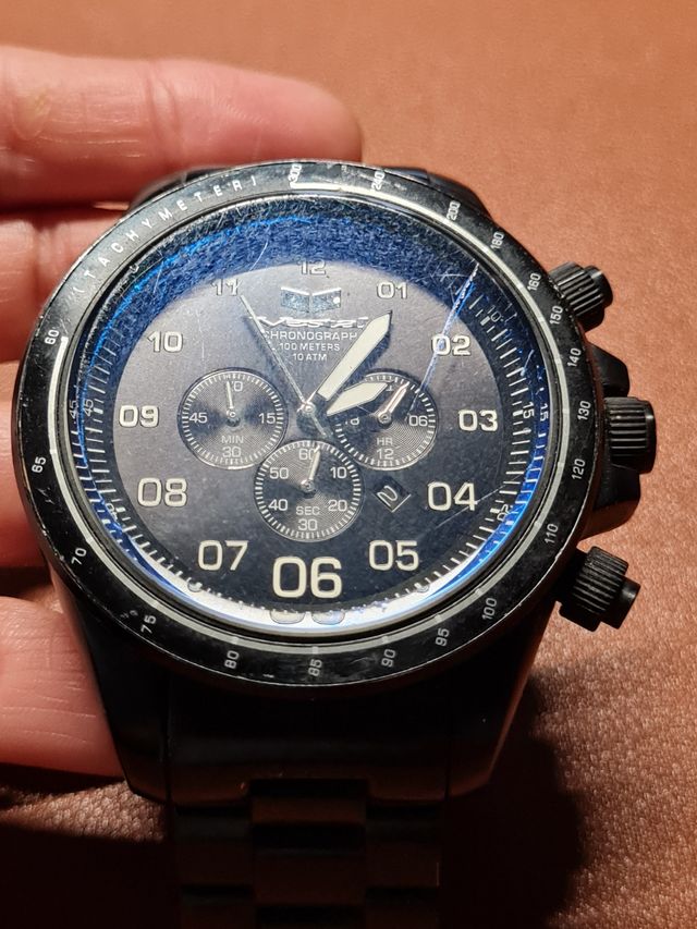 Reloj Vestal Zeppelin negro