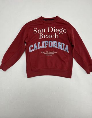 Sudadera Zara roja - Talla 11 -12