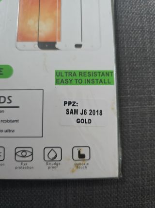 Pellicola protettiva per Samsung J6 2018