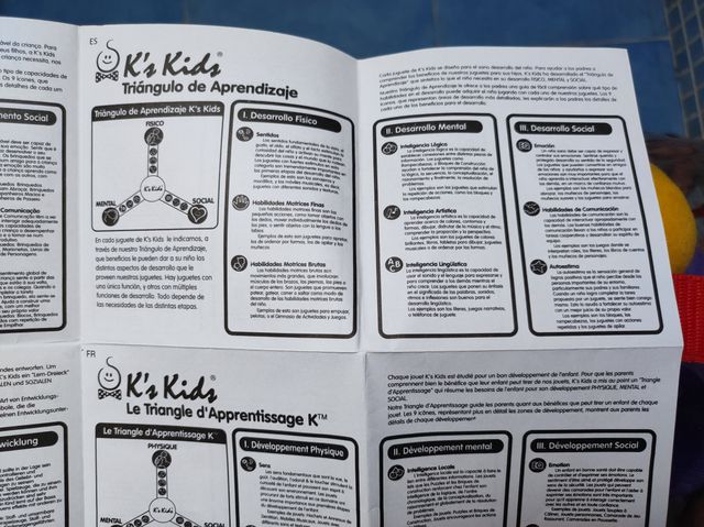 Asiento-Coche Infantil con actividades K's Kids