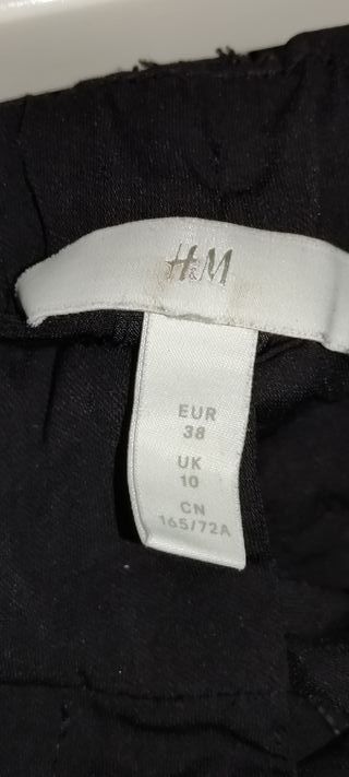 Shorts negros H&M - talla M
