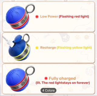 4 pezzi Palla Intelligente Gatti PetZynergy