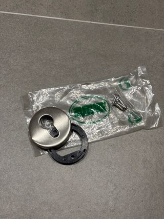 Bocallave plata - pomo puerta