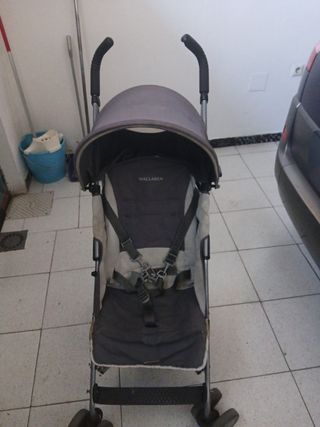Silla ruedas Maclaren: Ligera y práctica