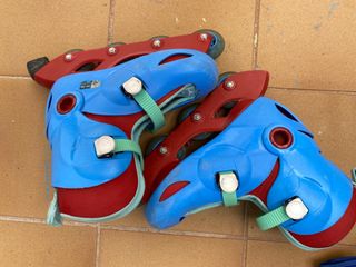 Patines Oxelo DECATHLON + Protecciones T34-36