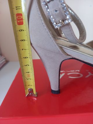 Sandalias tacón mujer