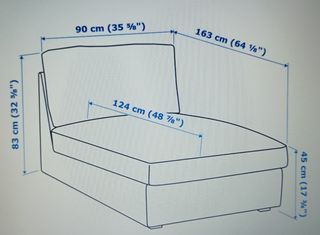 Chaiselonge beige - Relax Kivik Gunnared beige