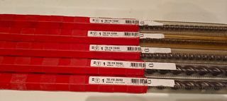 Brocas Hilti TE-YX (5uds), nuevas a estrenar.