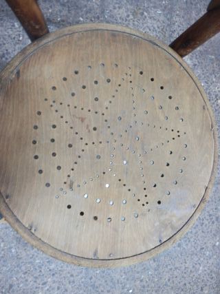 Silla tipo Thonet madera marrón