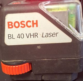 Bosch BL 40 VHR Laser - Nivel láser.
Sin receptor