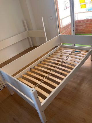 Cama alta FLEXA + escritorio  - URGE