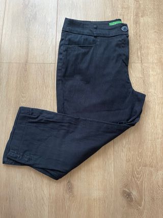 Lote pantalón pirata negro & camiseta blanca L