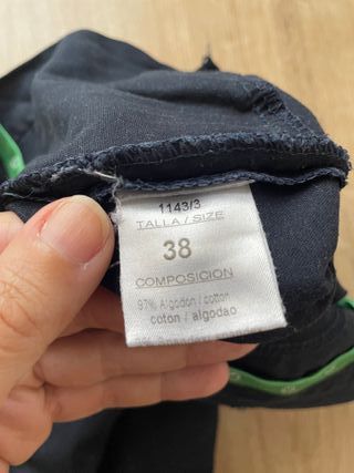 Lote pantalón pirata negro & camiseta blanca L