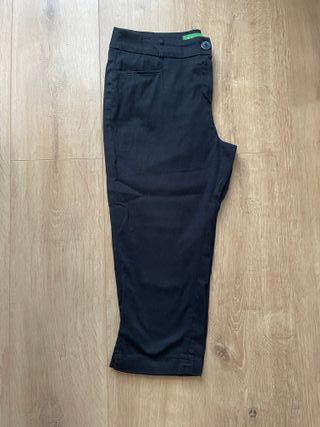 Lote pantalón pirata negro & camiseta blanca L