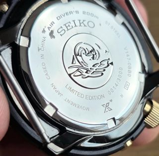 Exclusivo Seiko Prospex X Solar Edición Limitada