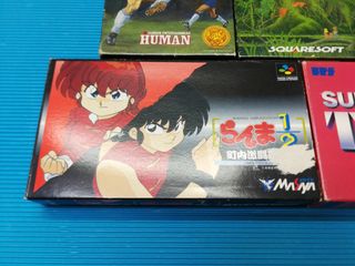 Super Famicom Juegos - F-Zero, Tetris, Ranma 1/2