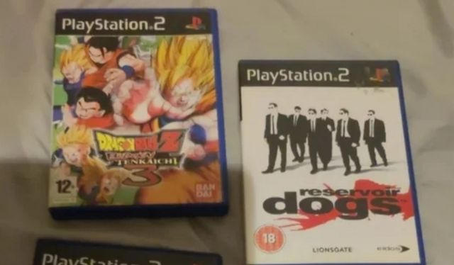 PS2: Dragon Ball Tenkaichi 3 + Reservoir Dogs