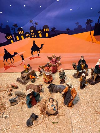 Belén Reyes Magos - 24 figuras nuevas en caja 