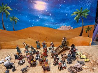 Belén Reyes Magos - 24 figuras nuevas en caja 