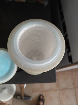 Bote farmacia mármol blanco antiguo