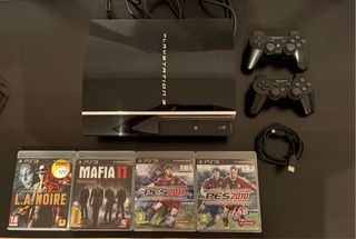 PS3 (PlayStation 3) negra - Como nueva