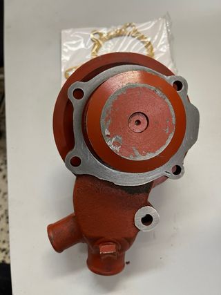 Bomba agua Landini Massey Case Perkins con polea