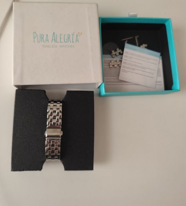 Reloj Pura Alegria - Correa metal
