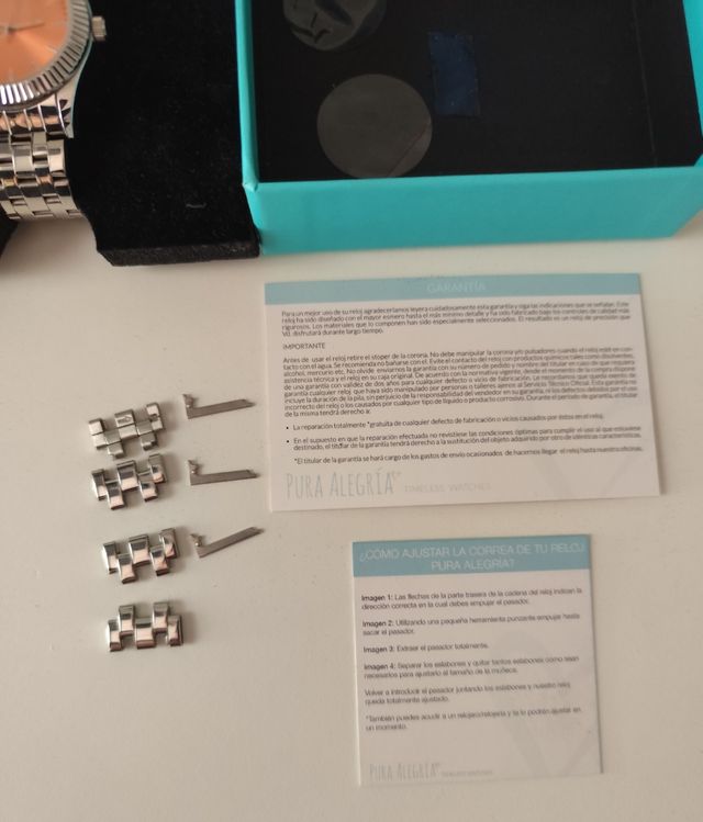 Reloj Pura Alegria - Correa metal