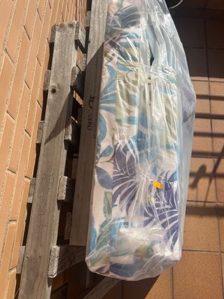 Conjunto Palets madera y cojines exterior