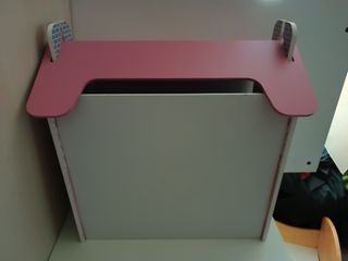 #JG35. Casita de muñecas de madera con muebles