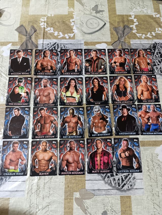 Carte WWE Raw e SmackDown