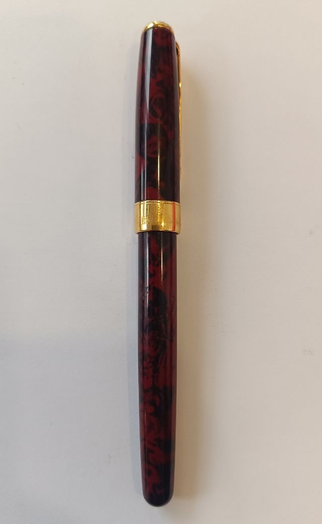 Pluma Parker Sonnet, plumín oro